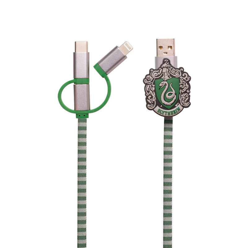 Thumbs Up 1002654 USB-kabel 1 m USB A Micro-USB B Grøn, Grå
