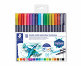 Staedtler 3001 filtpen Fin/ekstra fed Flerfarvet 18 stk