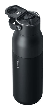 LARQ PureVis 2 Dagligt forbrug, Fitness, Vandring, Sport 680 ml Rustfrit stål Sort