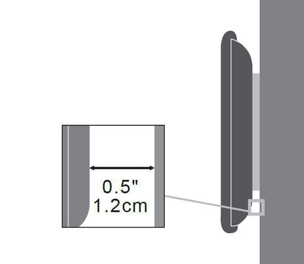 Vivolink VLMW1337 tv-beslag 94 cm (37") Sort