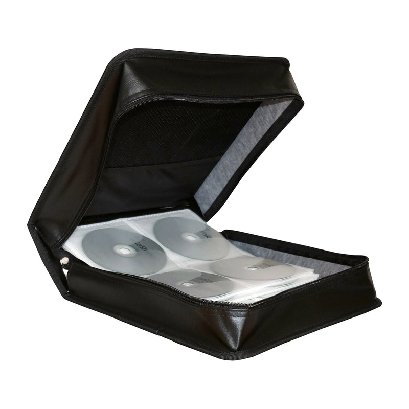 MediaRange BOX94 optisk disk etui Tegnebogsetui 300 diske Sort