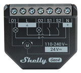 Shelly 2PM Gen4 Persienne/skodder aktuator 2 kanaler
