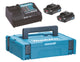 Makita 197658-5 ledningsfrit batteri / ledningsfri oplader Batteri- og opladersæt