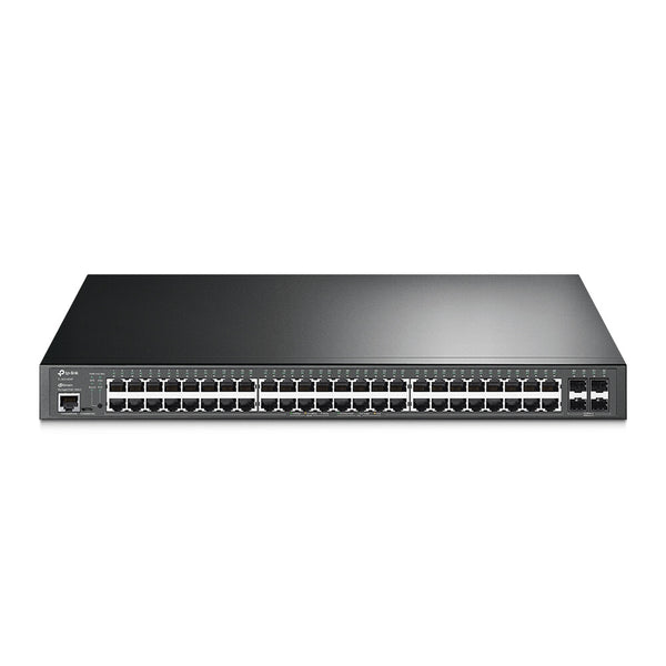 TP-Link JetStream TL-SG3452XP netværksswitch Administreret L2+ Gigabit Ethernet (10/100/1000) Strøm over Ethernet (PoE) 1U Sort