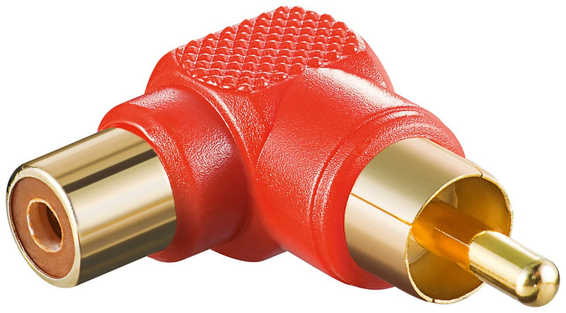 Goobay 11686 kabel kønsskifter RCA Rød