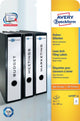 Avery L4759-25 print etiket Hvid Selvklæbende printeretiket
