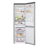 LG GBB71PZDMN Fritstående 341 L Sølv