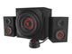 GENESIS Helium 610BT højttalersæt 60 W PC/Laptop Sort, Rød 2.1 kanaler 2-vejs 30 W Bluetooth