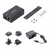 StarTech.com I13-SERIAL-ETHERNET seriel konverter/repeater/isolator RS-232 RJ-45 Sort