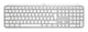 Logitech Master MX Keys S for Mac tastatur Kontor RF trådløs + Bluetooth AZERTY Fransk Aluminium, Hvid