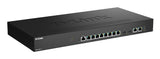D-Link DMS-1250-12/E netværksswitch Administreret L2 10G Ethernet (100/1000/10000) Sort