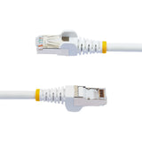 StarTech.com NLWH-7M-CAT6A-PATCH netværkskabel Hvid S/FTP (S-STP) Rund