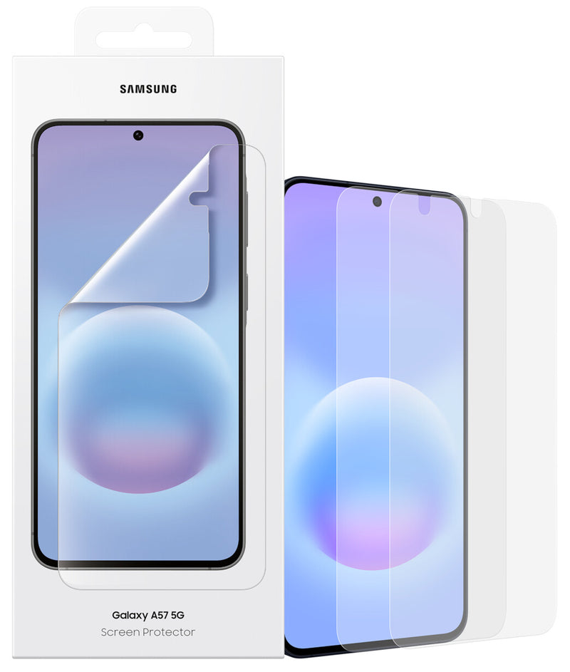 Samsung EF-UA576CTEGWW Skærm og -bagsidebeskytter til mobiltelefon Klar skærmbeskytter 2 stk
