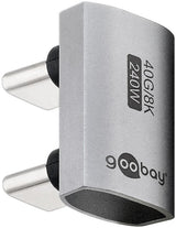 Goobay 74446 kabel kønsskifter USB-C Sølv