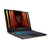 MSI Cyborg 15 B2RWEKG-067 Intel Core 7 240H Laptop 39,6 cm (15.6") Fuld HD 16 GB DDR5-SDRAM 512 GB SSD NVIDIA GeForce RTX 5050 Wi-Fi 6E (802.11ax) Windows 11 Home Sort