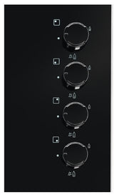 Electrolux EGG6407K Sort Indbygget 59 cm Gaskomfur 4 zone(s)