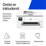 HP OfficeJet Pro 9720e Trådløst All-in-One Farve Printer, Tosidet print; Kopimaskine, scanner