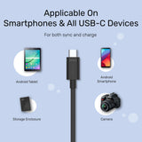 UNITEK C14103BK-2M USB-kabel USB 3.2 Gen 1 (3.1 Gen 1) USB A USB C Sort