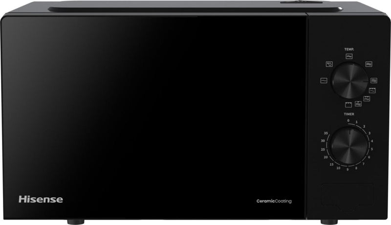Hisense 741470 mikrobølgeovn Sort Kombination mikroovn Bordplade 20 L 700 W