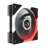 ASUS ROG Eurux GR120 ARGB Reverse Fan - Single Pack Computerkabinet Ventilator 12 cm Sort, Hvid 1 stk