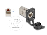 DeLOCK 67061 kabel kønsskifter RJ45 Sølv