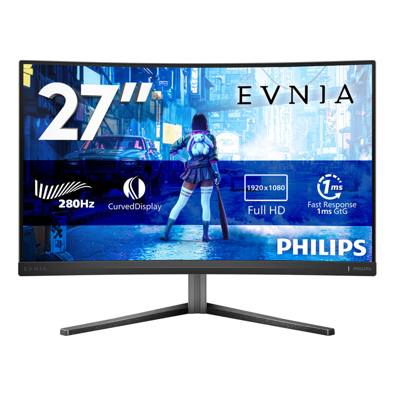 Philips Evnia 5000 27M2C5200W/00 computerskærm 68,6 cm (27") 1920 x 1080 pixel Fuld HD LCD Grå