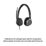HP Poly Mission 625 Stereo USB Wired Headset