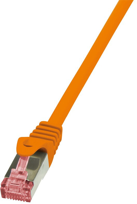 LogiLink Cat.6 S/FTP, 3m netværkskabel Orange Cat6 S/FTP (S-STP)