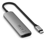 Satechi ST-P4SM interface hub USB Type-C 10000 Mbit/s Grå