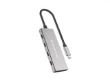 Conceptronic HUBBIES16G interface hub USB 3.2 Gen 2 (3.1 Gen 2) Type-C 10000 Mbit/s Grå