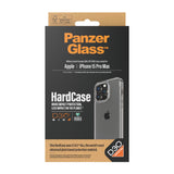 PanzerGlass ® HardCase Transparent m. D3O® iPhone 15 Pro Max