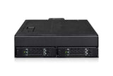 Icy Dock MB105VP-B drevkabinet SSD kabinet Sort 2.5"
