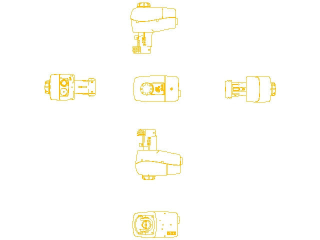 Danfoss 082H0161 rørbeslag