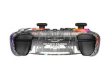 Deltaco Gaming GAM-198-T spil-controller Transparent Bluetooth/USB Gamepad Nintendo Switch, Nintendo Switch 2, Nintendo Switch OLED, Android, PC
