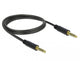DeLOCK 85791 lydkabel 1 m 4.4mm Sort