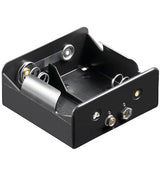 Goobay 11452 batteriholder og tryklås 2 D