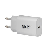 CLUB3D CAC-3020 oplader til mobil enhed Smartphone, Universel Hvid Vekselstrøm Hurtig opladning Indendørs