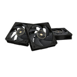 ASUS ProArt PF120 Fan PWM Black 3in1 Computerkabinet Ventilator 12 cm Sort 3 stk