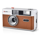 AgfaPhoto 603002 filmkamera Kompakt filmkamera 35 mm Brun, Sølv