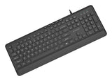 Gembird KB-MCH-05 tastatur Universel USB QWERTY US International Sort