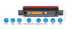 Box FRITZ! 6670 trådløs router Dual-band (2,4 GHz / 5 GHz) Hvid
