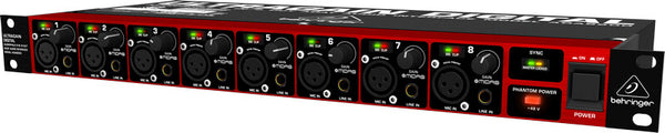 Behringer ULTRAGAIN DIGITAL ADA8200 8 kanaler 10 - 24000 Hz