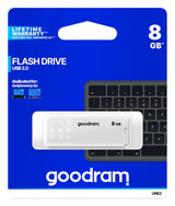 Goodram UME2 USB-nøgle 8 GB USB Type-A 2.0 Hvid