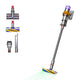 Dyson V15 Detect Absolute 2-i-1 stangstøvsuger Batteri Dry Poseløs 0,76 L 660 W Nikkel, Gul