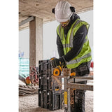 DeWALT DCG418NT-XJ transportabel slibemaskine Bånd slibemaskine Sort, Gul