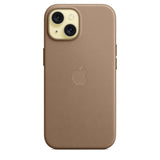 Apple Cover MagSafe-kompatibilitet microtwill, FineWoven taupe til iPhone 15
