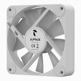 APNX FP1-120 PWM ARGB Computerkabinet Ventilator 12 cm Hvid