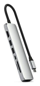Satechi ST-P7SS interface hub USB Type-C 10000 Mbit/s Sølv