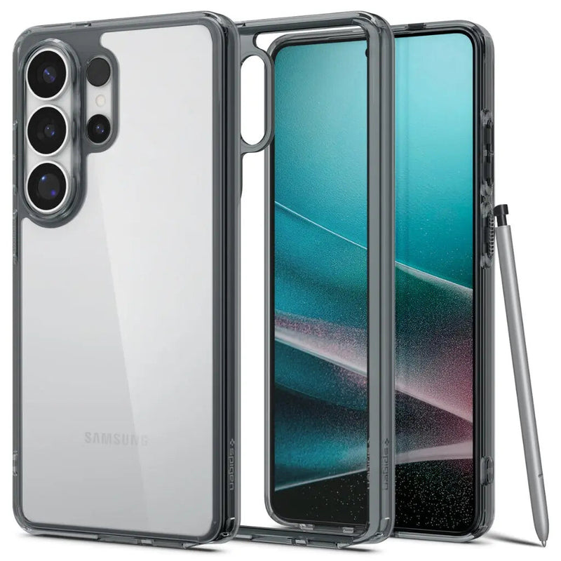 Spigen Ultra Hybrid mobiltelefon etui 17,5 cm (6.9") Cover Transparent, Grå