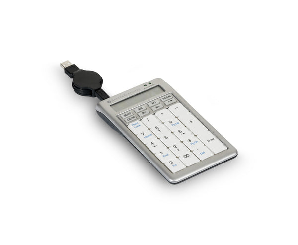BakkerElkhuizen S-board 840 Numeric numerisk tastatur PC USB Lys grå, Hvid